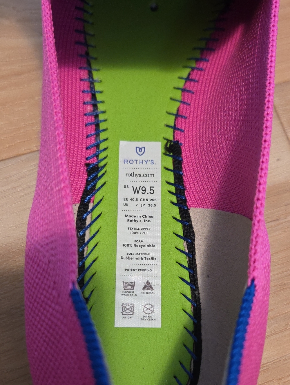 Rothy's The Point Shoes Size 9.5 - Picture 4 of 4